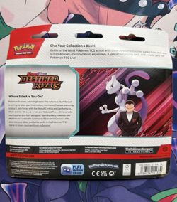 Pokemon TCG Destined Rivals 3 Pack Blister (Zebstrika) Factory Sealed - Image 2
