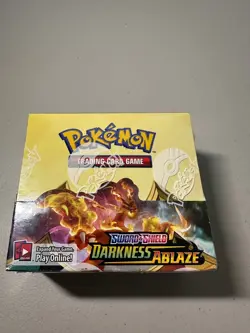 Pokemon TCG Sword & Shield - Darkness Ablaze Booster Box - Factory Sealed / NEW - Image 1