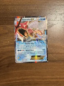 Pokemon TCG Gyrados EX Card 26/122 M Gyarados EX 27/122 Breakpoint HP 180 Burn - Image 1