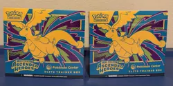 Ascended Heroes Pokemon Center Exclusive Elite Trainer Box ETB Lot Of 2 - Image 1