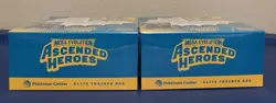 Ascended Heroes Pokemon Center Exclusive Elite Trainer Box ETB Lot Of 2 - Image 5