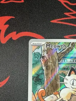 Meowth 106/094 Uncommon Full Art Holo Phantasmal Flames EN Pokemon Card - Image 4
