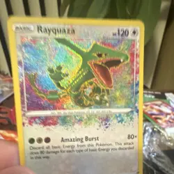 Pokemon Rayquaza 138/185 Amazing Rare Holo Swsh04 Vivid Voltage 2020 Dragon - Image 2