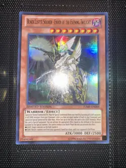 Yugioh Black Luster Soldier - Envoy of the Evening Twilight JUMP-EN069 Ultra NM - Image 2