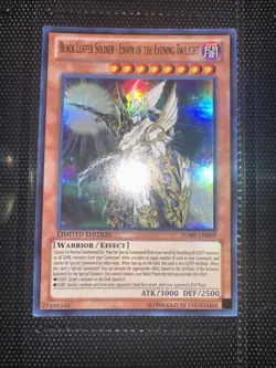 Yugioh Black Luster Soldier - Envoy of the Evening Twilight JUMP-EN069 Ultra NM - Image 3