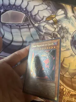 Dark Magician of Chaos Yu-Gi-Oh IOC-065 Ultra Rare 1st Edition Card LP (DS) - Image 3