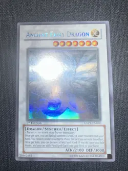 Yu-Gi-Oh Ancient Fairy Dragon ANPR-EN040 Ghost Rare 1st Edition NM - Image 2