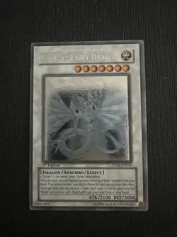 Yu-Gi-Oh Ancient Fairy Dragon ANPR-EN040 Ghost Rare 1st Edition NM - Image 3