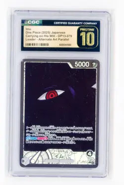 【Imu】2025 One Piece JPN. OP13-079 Leader - Alternate Art CGC Pristine 10 - Image 1