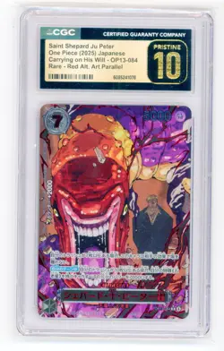 【Saint Shepard Ju Peter】2025 One Piece JPN. OP13-084 R. Red Alt. Art CGC 10 - Image 1