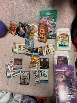 One Piece Card Lot TCG Personal Collection - Image 1