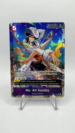 Ms. All Sunday Alternate Art Kingdoms of Intrigue OP04-064 - Image 1