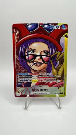 2023 One Piece Belo Betty Awakening of the New Era Leader Foil #OP05-002 Alt Art - Image 1