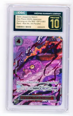 【Saint Jaygarcia Saturn】2025 One Piece JPN. OP13-083 R. Red Alt. Art CGC 10 - Image 1