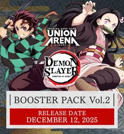 Union Arena: Demon Slayer: Kimetsu No Yaiba Vol.2 Booster Box PRESALE 12/12 - Image 1