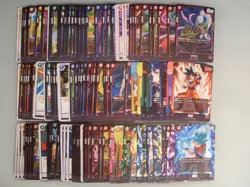 Lot Dragon Ball Super Card Game Fusion World FB01 Set C + UC + L + R + SR JAP - Image 1