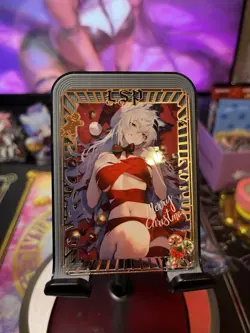 Goddess Story Metal Card Serialized Anime Waifu Shinano Christmas - Image 1