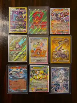 POKEMON CARD LOT, 65+ cards, Secret Illustration Rare, Secret Rare and more I - Image 1