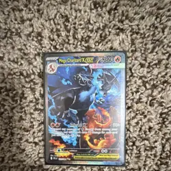 Pokemon Mega Charizard X EX SIR Foil Rare Card 125/094 Pokemon TCG Card Stock - Image 1