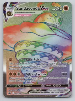 Alcremie VMAX 073/072 Secret Rare Shining Fates Pokemon Card - Image 1