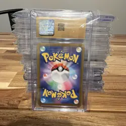 Pokemon 2023 Japanese Charmander #151 Art Rare Holo CGC Pristine 10 Card Lot - Image 2