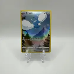 Pokemon TCG Swablu Crown Zenith: Galarian Gallery Holo Ultra Rare Card GG27/GG70 - Image 1