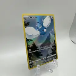 Pokemon TCG Swablu Crown Zenith: Galarian Gallery Holo Ultra Rare Card GG27/GG70 - Image 2