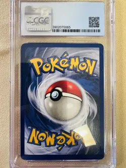 CGC 9 Lapras (1st Ed.) Fossil 10/62 Holo Pokemon Card B16 - Image 3
