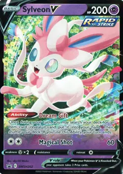 Sylveon V Promo SWSH: Sword & Shield Promo Cards SWSH202 NM - Image 1