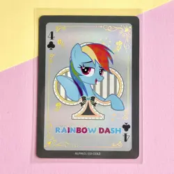 Kayou My Little Pony Eternal Moon Eng SSR Rainbow Dash Card MLPME01-SSR-030L3 - Image 1