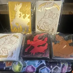 Pokemon Card Sleeves 5 packs - Image 1