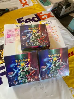 Triplet Beat sv1a x 3 Pokemon Card Scarlet & Violet SEALED Booster Box Japan - Image 1