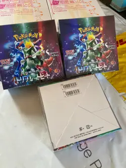 Triplet Beat sv1a x 3 Pokemon Card Scarlet & Violet SEALED Booster Box Japan - Image 2