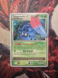 Pokemon TCG Tangrowth LV.X Arceus Holo Rare Card 99/99 - LP - Image 1