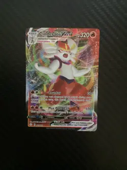 Cinderace VMAX 019/072 Ultra Rare Holo Shining Fates Pokemon Card NM - Image 1