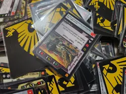 WARHAMMER 40K TRADING CARD LOT UNSEARCHED 180+ CARDS 2002 - Image 4