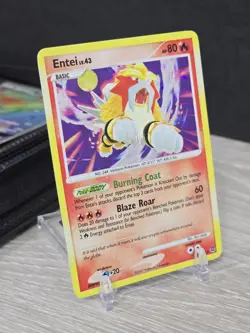 Pokemon Card TCG Entei Lv 43 Secret Wonders 4/132 Holo 2007 Vintage - Image 1