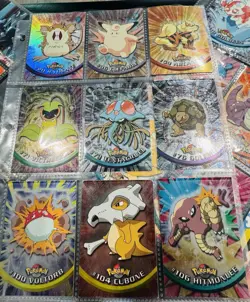 VINTAGE POKEMON TOPPS LOT 12 HOLOS 22 CARDS VERY RARE 1999 FOIL HOLO CUBONE ETC - Image 2