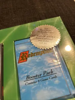 Redemption Trading Card Game 2nd Edition Starter Decks Gift Set Unopened - Image 2