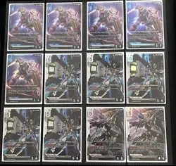 Gundam TCG collection Binder Plus Starter Decks And Playmats Card Lot READ - Image 2