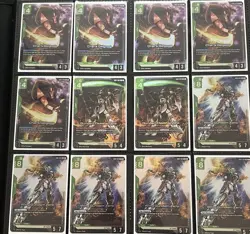 Gundam TCG collection Binder Plus Starter Decks And Playmats Card Lot READ - Image 5