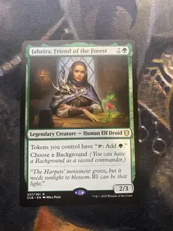 Jaheira, Friend Of The Forest NM Non-Foil CLB-237 Rare MTG - Image 1