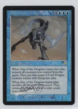 Day of the Dragons Foil Magic: Scourge #31 2003 - Image 1