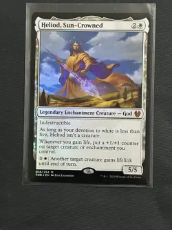Magic The Gathering, Heliod, Sun-Crowned, Theros Beyond Death NM - Image 1