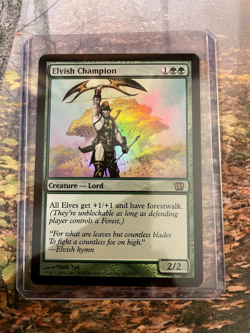 Elvish Champion 8th Edition Foil (see pics) - Image 1