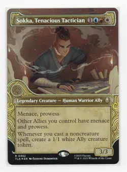 Sokka, Tenacious Tactician (Showcase) R Avatar: The Last Airbender 352 NM - Image 1