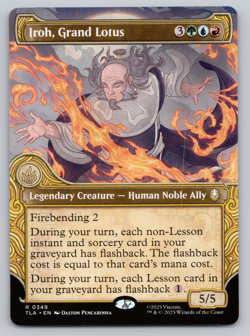 Iroh, Grand Lotus Showcase - MTG Avatar: The Last Airbender TLA - Image 1