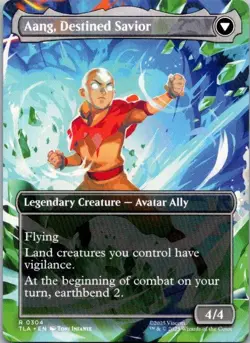 Avatar: The Last Airbender #304 Aang, at the Crossroads (Borderless) - Image 1