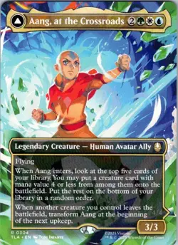 Avatar: The Last Airbender #304 Aang, at the Crossroads (Borderless) - Image 2