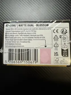 Dragon Shield Matte Dual Sleeves - Blossom - Standard 100ct - Image 3